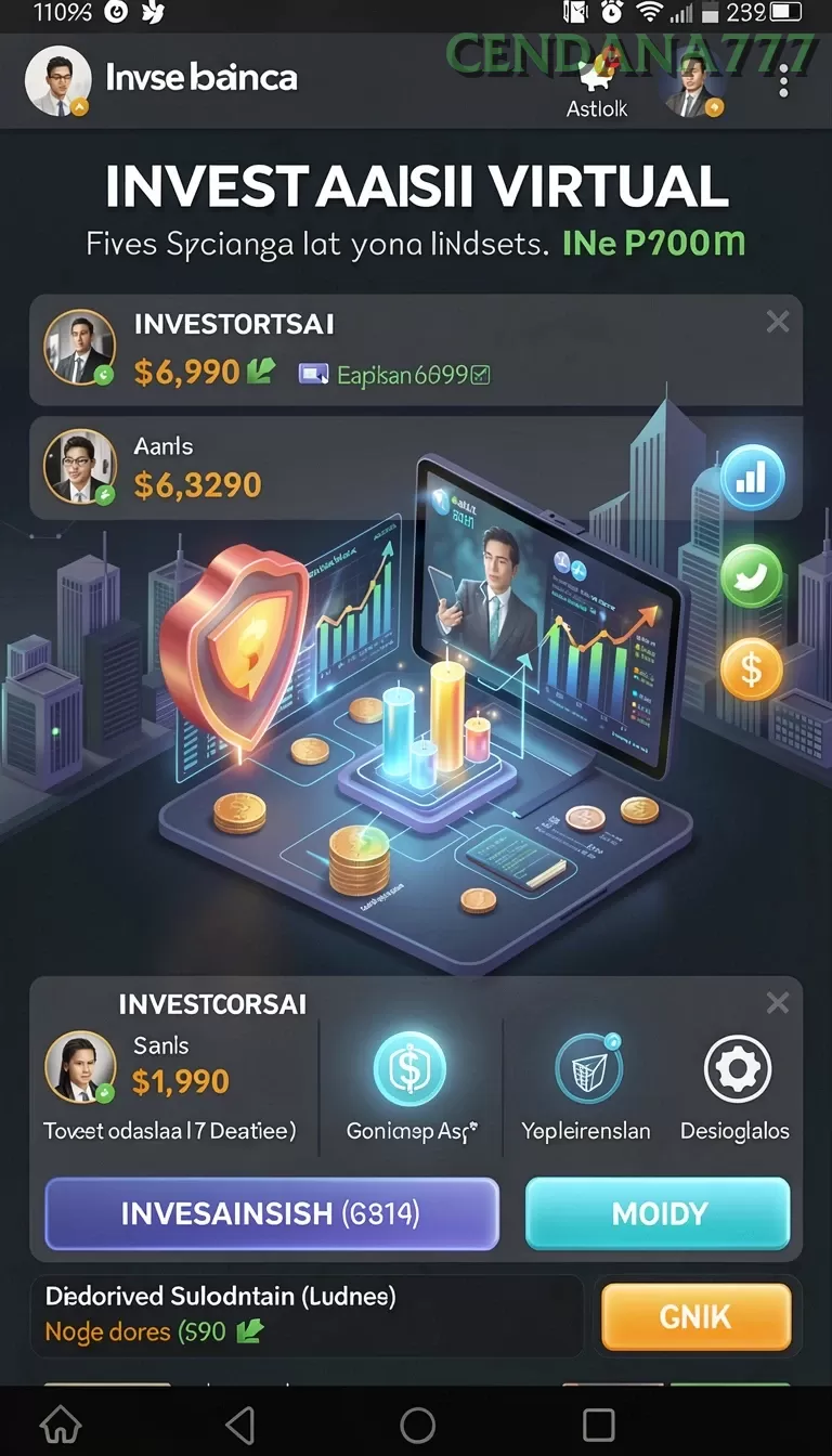 Cuplikan layar MAINDUIT — menu navigasi