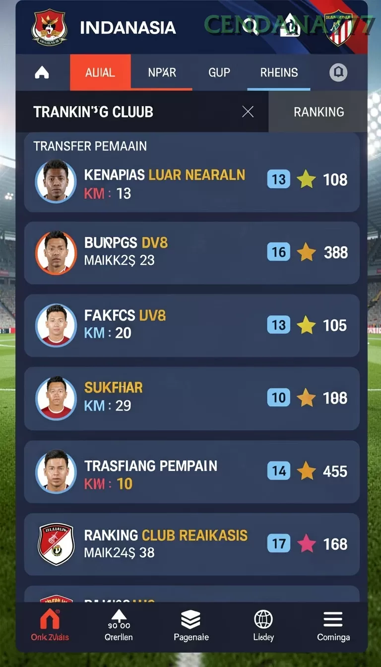 Cuplikan layar ORA78 — aktivitas