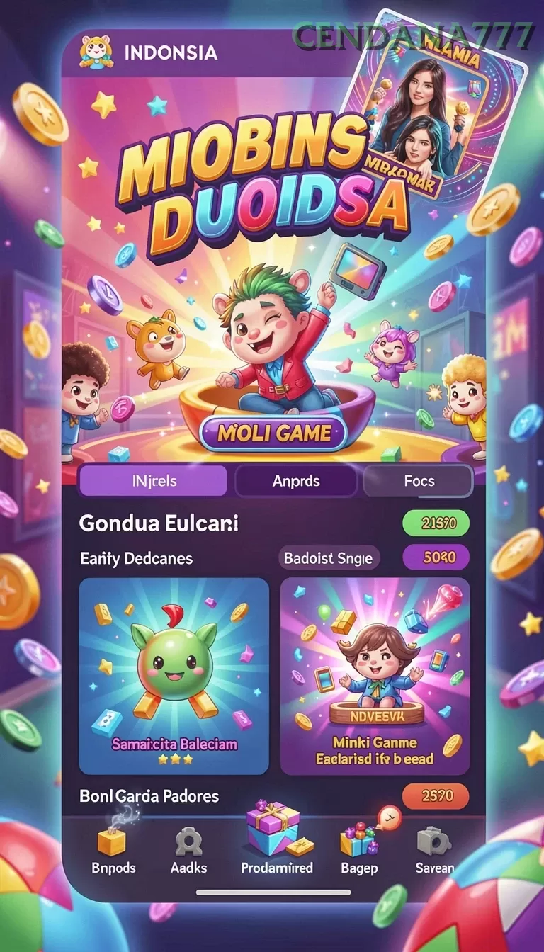 Cuplikan layar STARTOGEL — menu navigasi